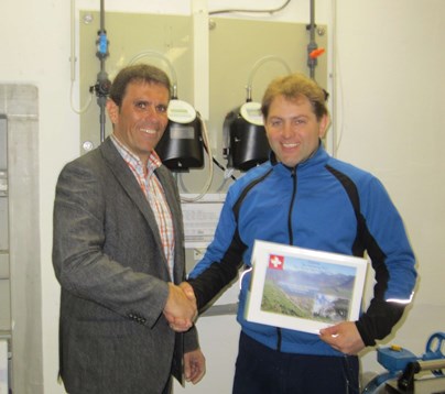 Congratulations on winning the SIGRIST annual raffle! 